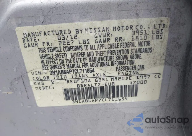 3N1AB6AP7CL711654: 43196734