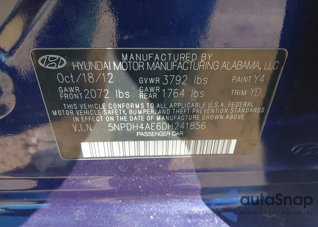 5NPDH4AE6DH241856: 43196821