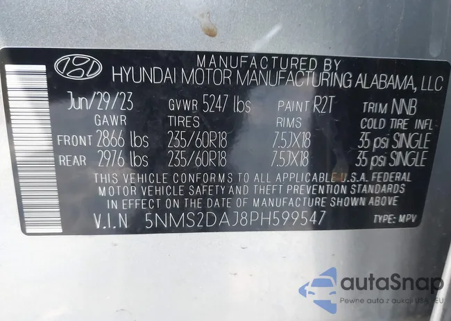 5NMS2DAJ8PH599547: 43196916