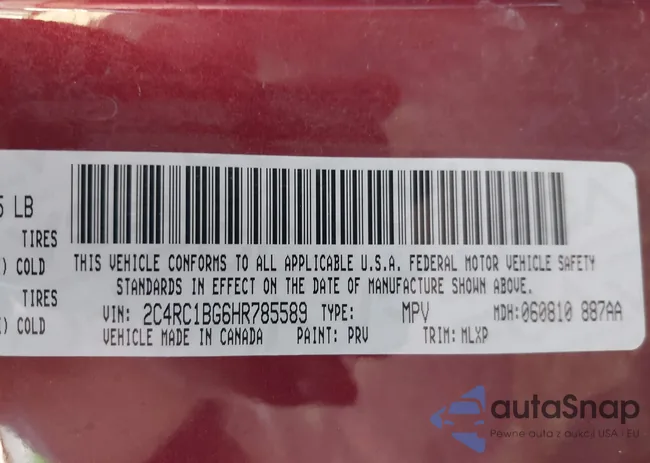 2C4RC1BG6HR785589: 43198093