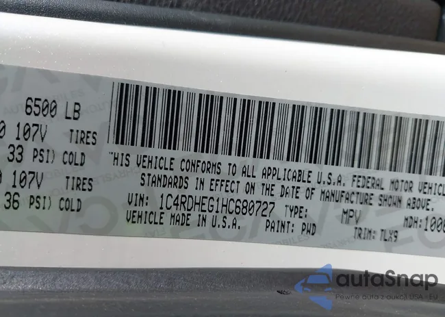 1C4RDHEG1HC680727: 43198184