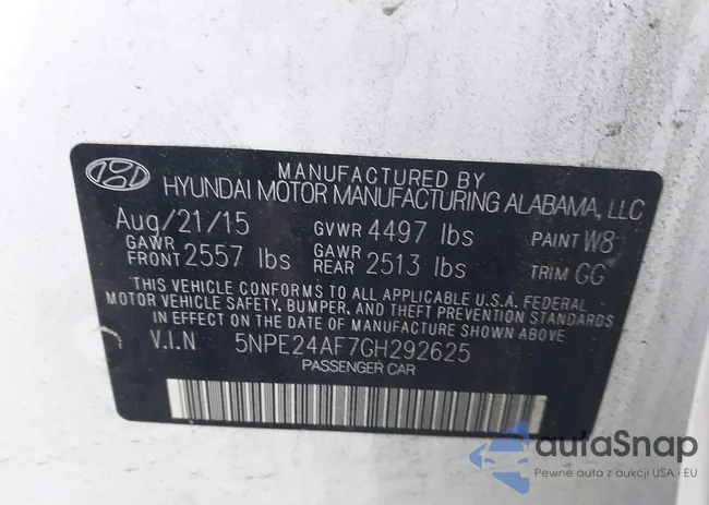 5NPE24AF7GH292625: 43198221