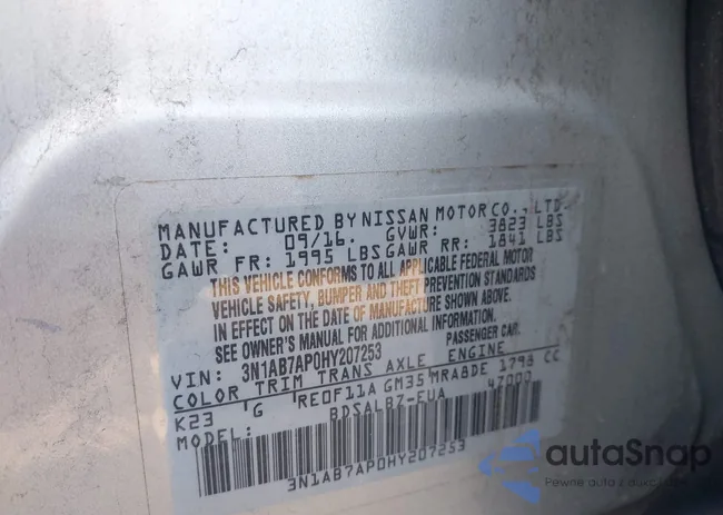 3N1AB7AP0HY207253: 43198241