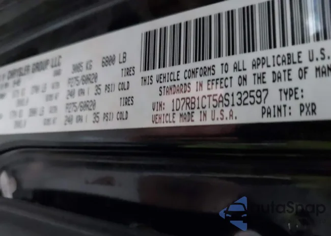 1D7RB1CT5AS132597: 43198340