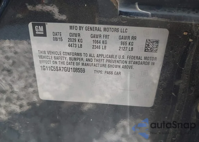 1G11C5SA7GU108559: 43198486