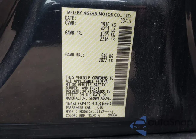 1N4AL3AP4FC413660: 43198985