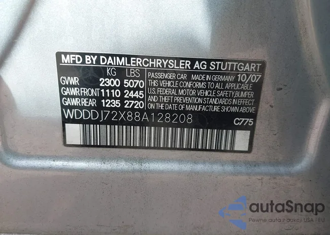 WDDDJ72X88A128208: 43199212