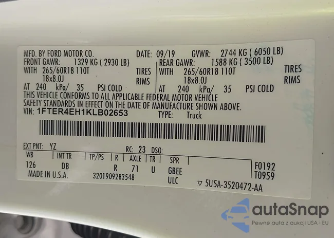 1FTER4EH1KLB02653: 43199354