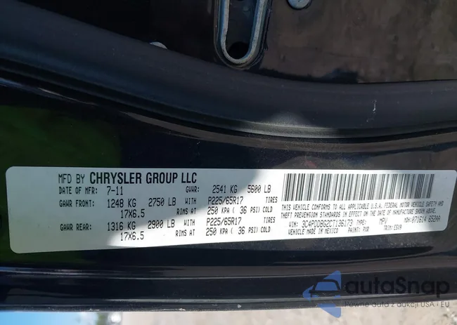 3C4PDDBG2CT136173: 43199539