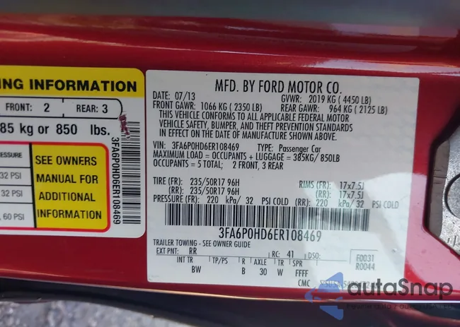 3FA6P0HD6ER108469: 43198884