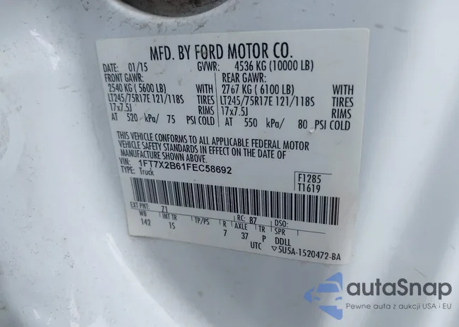 1FT7X2B61FEC58692: 43199679