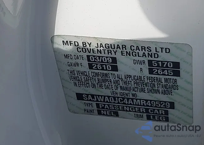 SAJWA0JC4AMR49529: 43199814