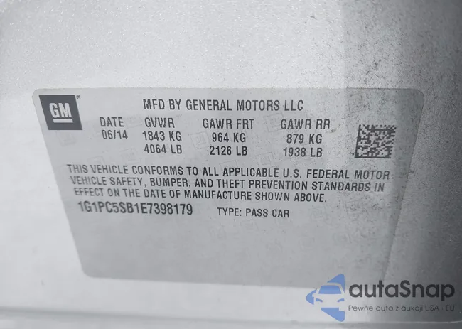 1G1PC5SB1E7398179: 43200979