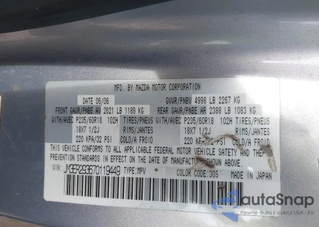 JM3ER293670119449: 43201363