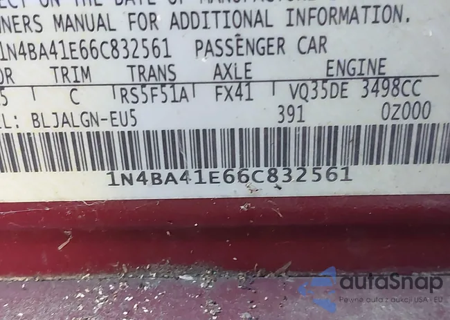 1N4BA41E66C832561: 43200566