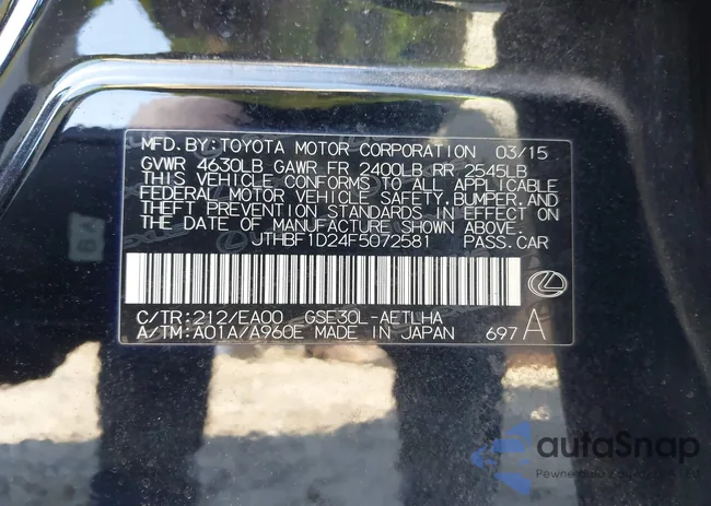 JTHBF1D24F5072581: 43201962