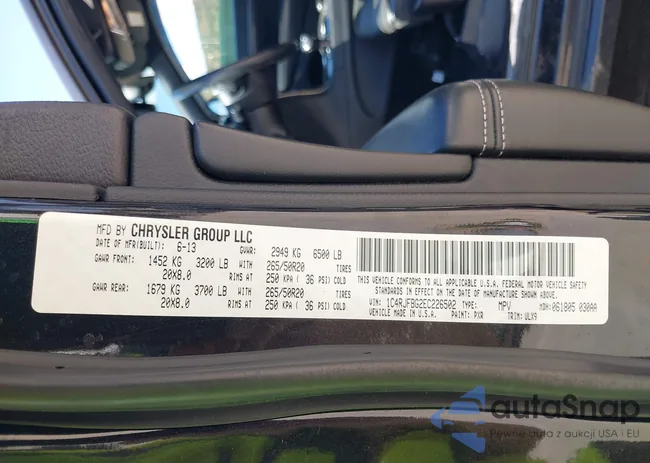 1C4RJFBG2EC226502: 43201964