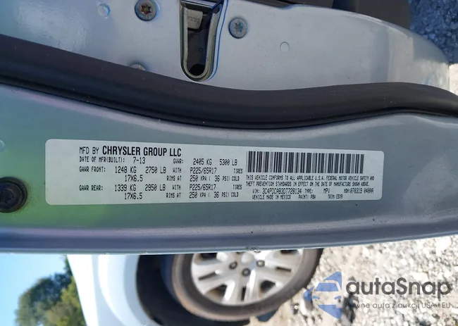 3C4PDCAB3DT728134: 43201970