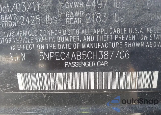 5NPEC4AB5CH387706: 43202169