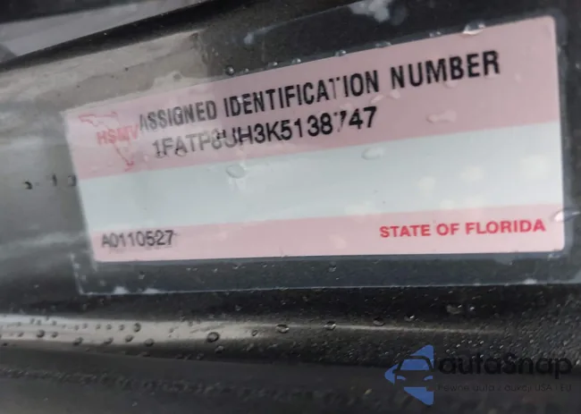 1FATP8UH3K5138747: 43201676