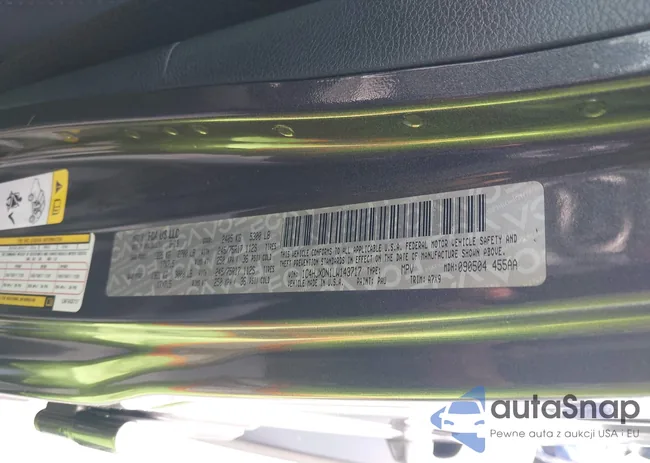 1C4HJXDN1LW143717: 43202989