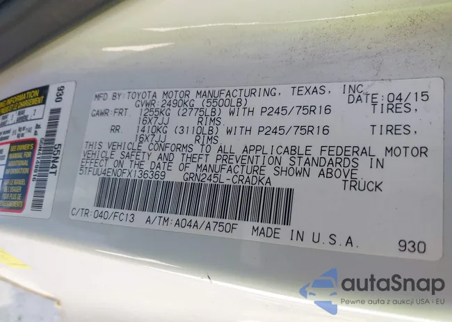 5TFUU4EN0FX136369: 43203060