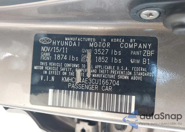 KMHCU4AE3CU166704: 43203064