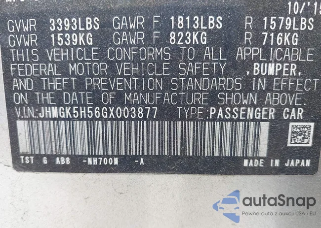 JHMGK5H56GX003877: 43203146