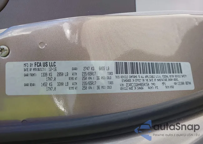 2C4RC1DG0HR654154: 43203172