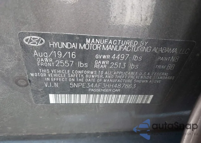 5NPE34AF3HH487863: 43203366