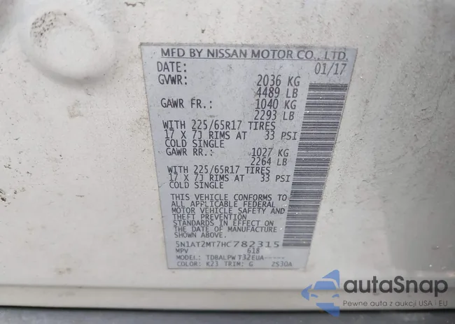 5N1AT2MT7HC782315: 43203416