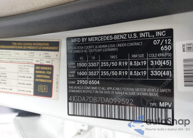 4JGDA7DB7DA099592: 43203419