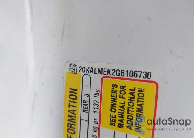 2GKALMEK2G6106730: 43203433