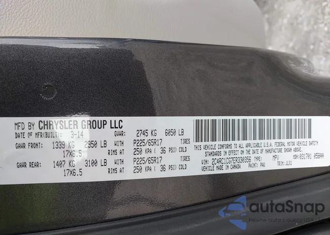 2C4RC1CG7ER330356: 43202807