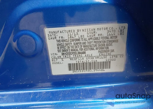 3N1CE2CP2EL394486: 43202879