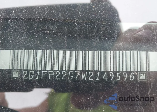 2G1FP22G7W2149596: 43202942