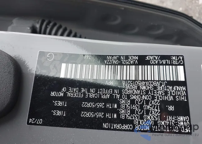 JTJVBCDX4R5015218: 43204059