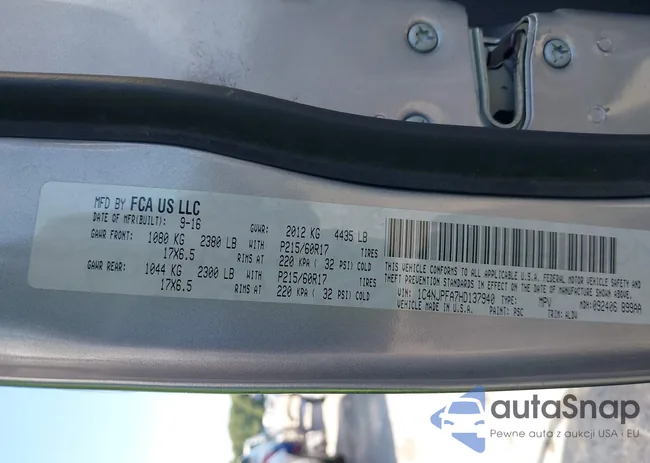 1C4NJPFA7HD137940: 43204230