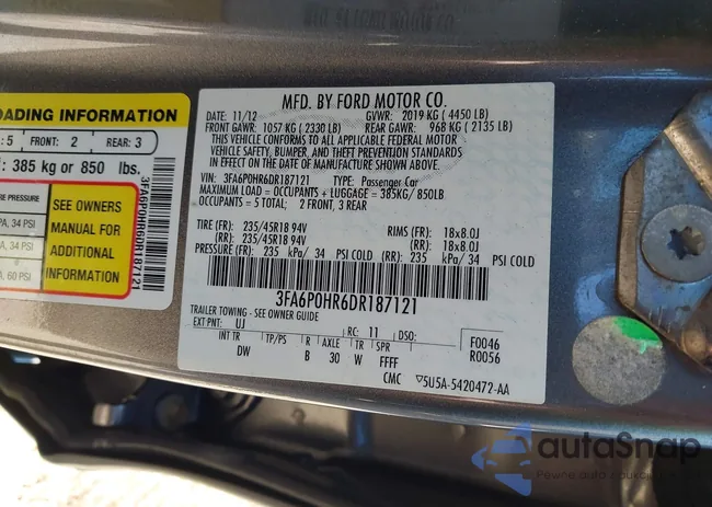 3FA6P0HR6DR187121: 43204449