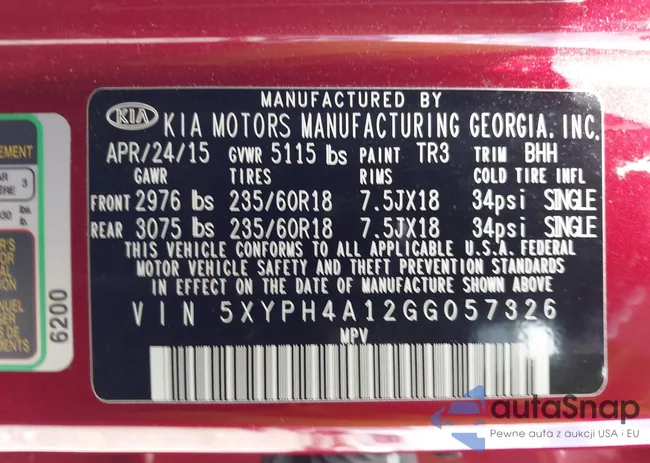 5XYPH4A12GG057326: 43203616