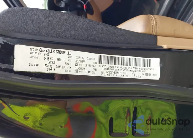 1D4SE5GT4BC651658: 43203676