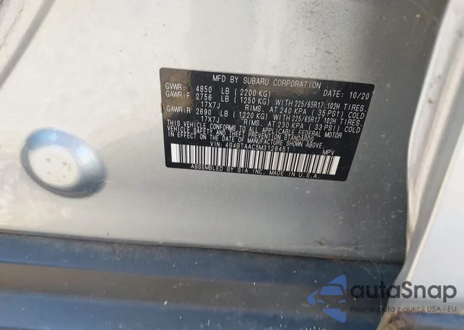 4S4BTAAC5M3126451: 43203731