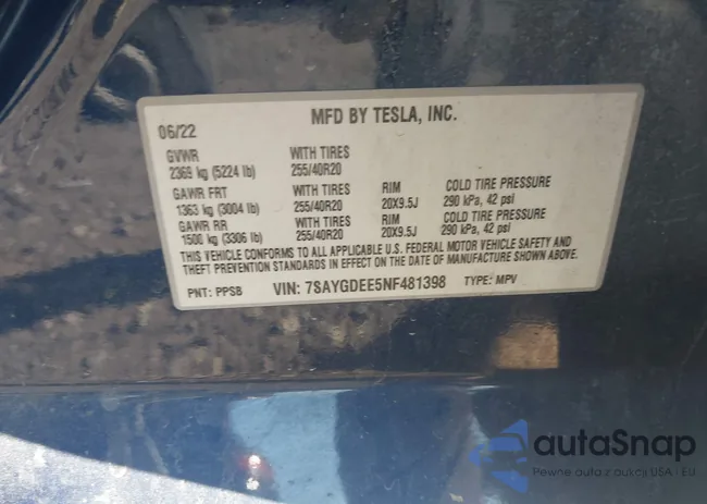 7SAYGDEE5NF481398: 43203870