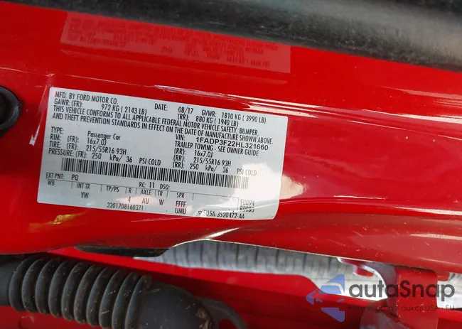 1FADP3F22HL321660: 43204984