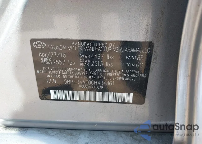 5NPE34AF0GH434861: 43205375