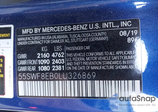 55SWF8EB0LU326869: 43204659