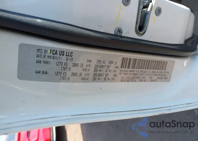 1C4PJLLB2KD479513: 43204743