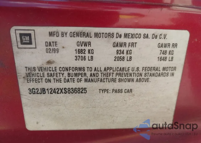 3G2JB1242XS836825: 43204772