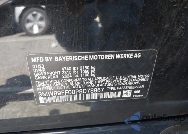 3MW89FF00P8D78867: 43204872