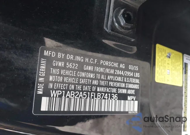 WP1AB2A51FLB74136: 43205973